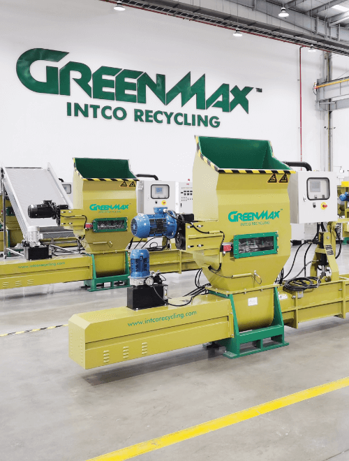 GreenMax styrofoam compactor/densifier