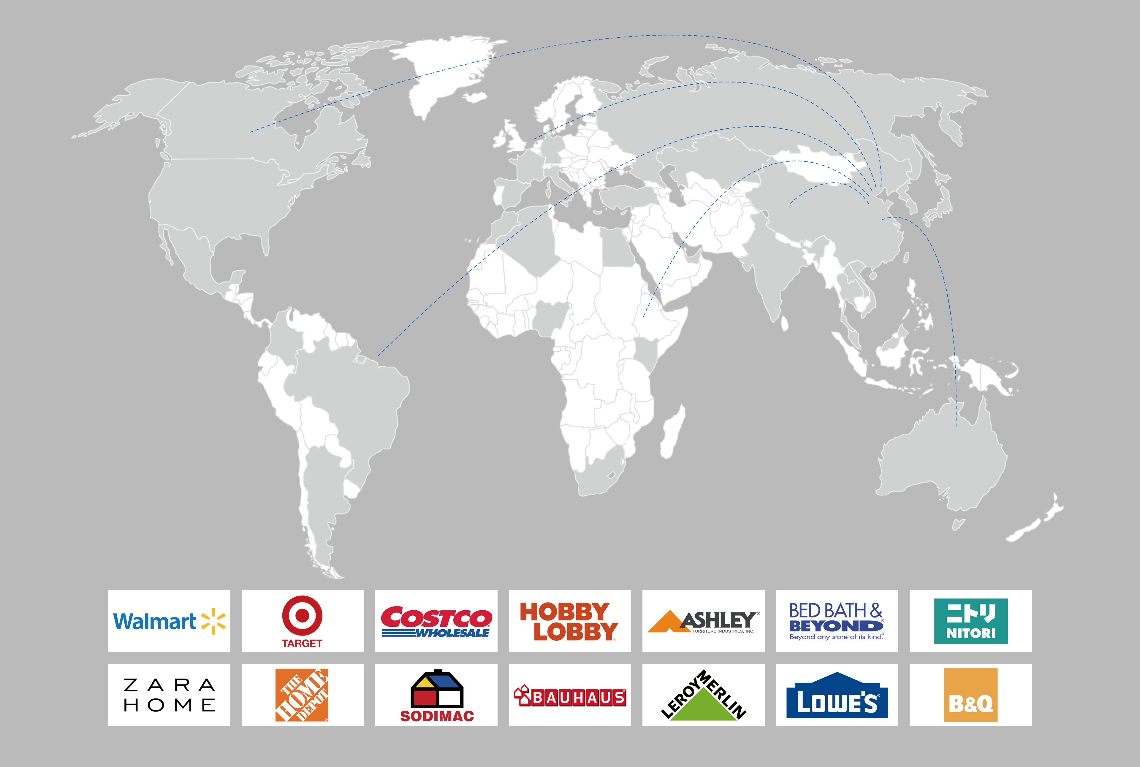 Intco Products are exported to 110+ countries & areas in America, Europe, Asia, Africa & Oceania, which is providing eco-friendly products & high-quality services to 12000+ customers.