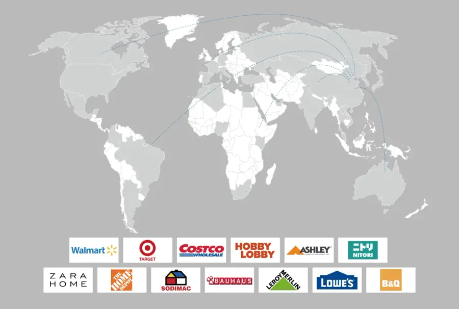 Réseau commercial mondial INTCO Recycling